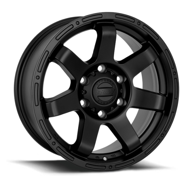 BGW Bandit Matt Black 17X7.5	6/139.7 +28