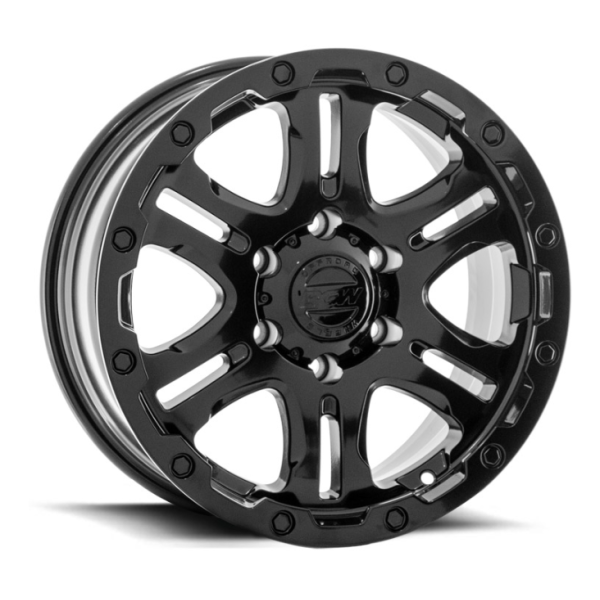 BGW CONQUEST 20 X 9 6/139.7 12 Gloss Black