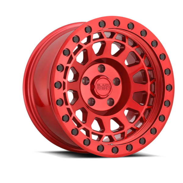 BLACK RHINO PRIMM Black OR Candy Red w/Black Bolts from