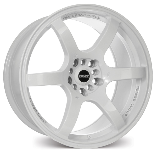BGW DC TANAKA White  18x8.5 or 9.5