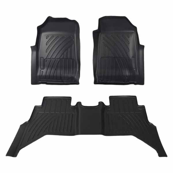 3D Rubber Floor Mats Colorado 2012+