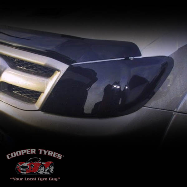 HILUX 05-10 DARK TINT HEADLIGHT COVERS