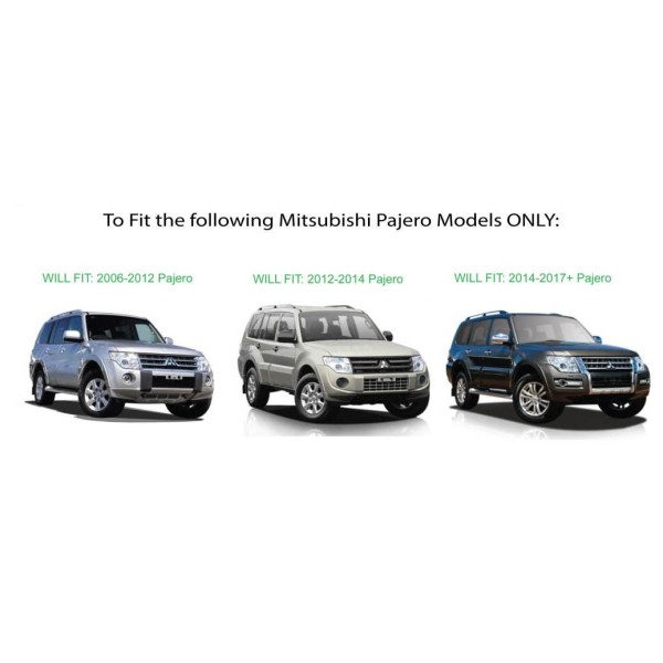 PAJERO NS/NT 06-17+ GHOST Headlight Covers