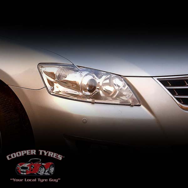 AURION V40 06-12 CLEAR Headlight Covers