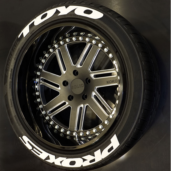 TOYO PROXES TYRE LETTER KIT