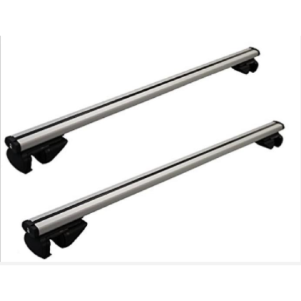 Universal Roof Rack With Keys (Chrome) 52"