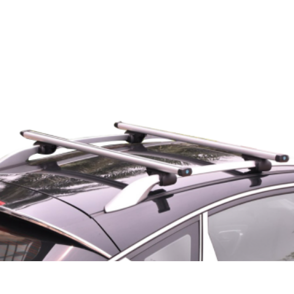 Universal Roof Rack With Keys (Chrome) 52"