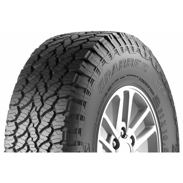 Grabber AT3 Grey letters on sidewall